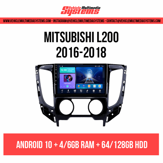 Mitsubishi L200 | 2016-2018 | Android Screen– Vehicle Multimedia Systems