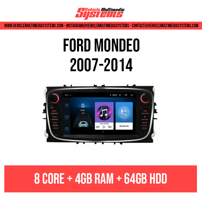 Ford Mondeo | 2007-2014 | Android Screen