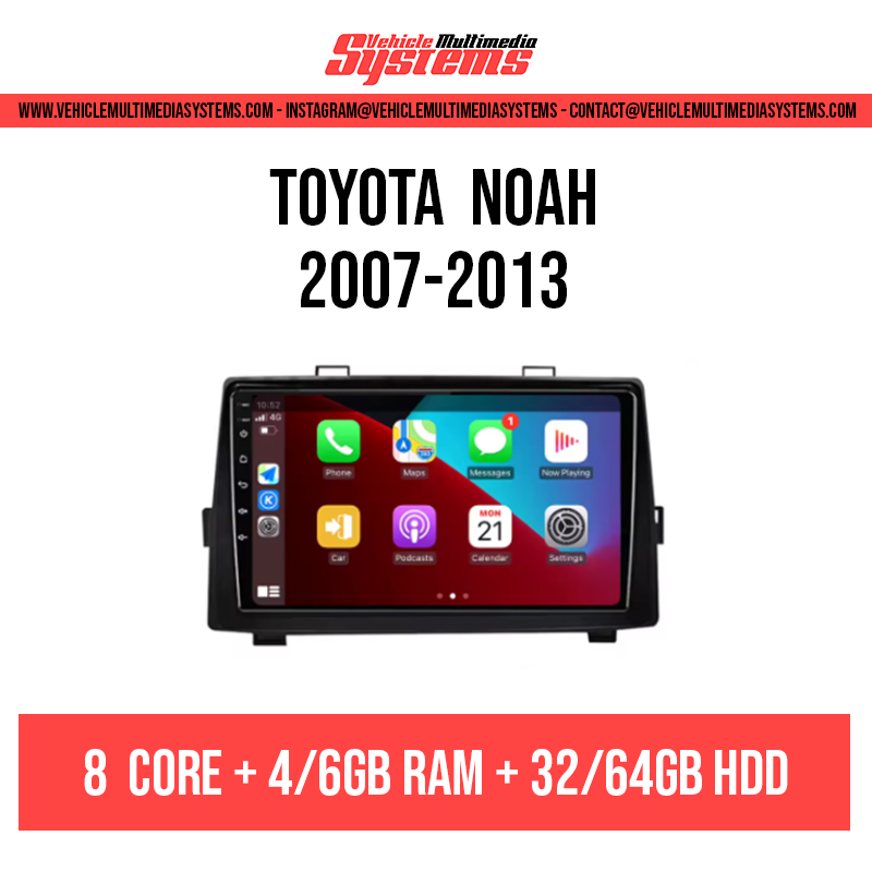 Toyota Raum | 2003-2011 | Pantalla Android | RHD