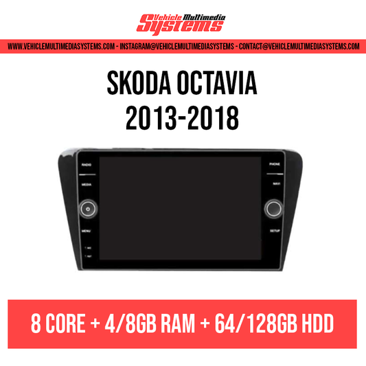 Skoda Octavia | 2013-2018 | Android Screen