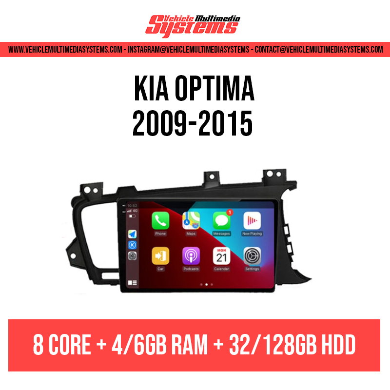 Kia Optima | 2009-2015 | Pantalla Android