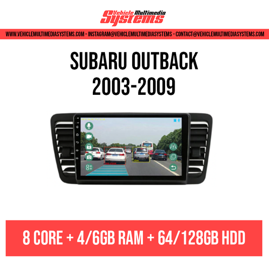 Subaru Outback | 2003-2009 | Pantalla Android