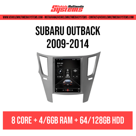 Subaru Outback | 2009-2014 | Pantalla Android | Estilo Tesla