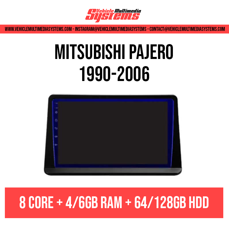 Mitsubishi Pajero | 1991-2004 | Pantalla Android