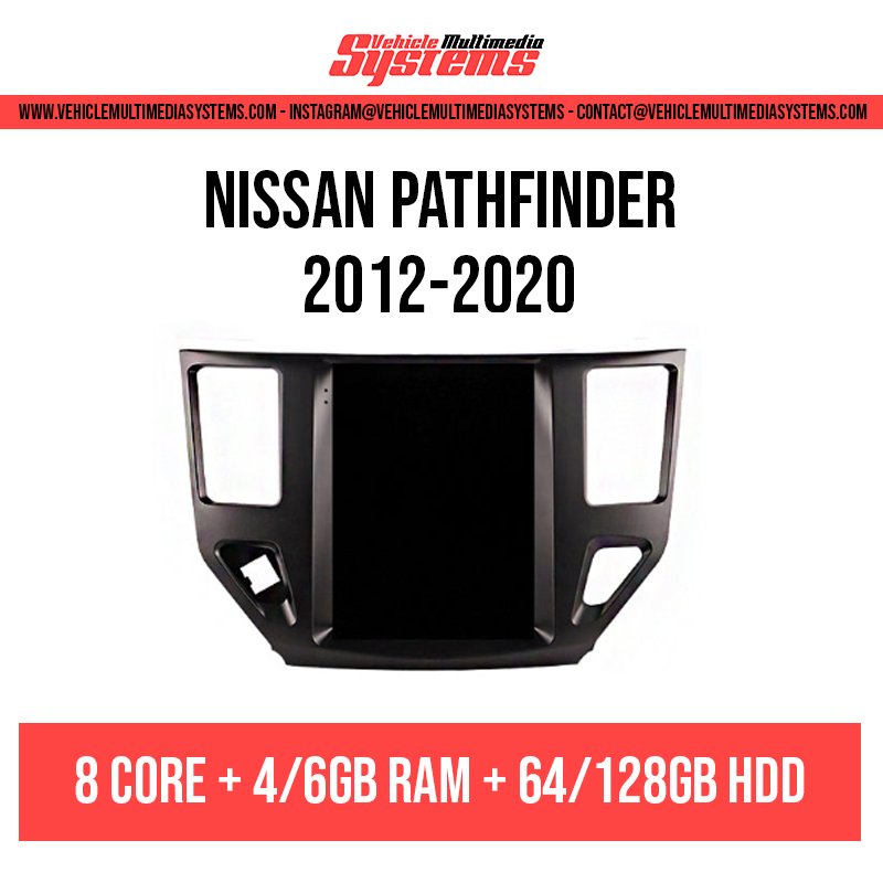 Nissan Pathfinder | 2012-2020 | Pantalla Android | Estilo Tesla