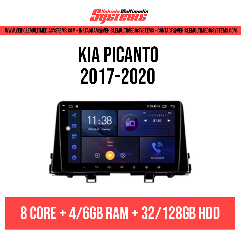 Kia Picanto | 2011-2016 | Pantalla de Android