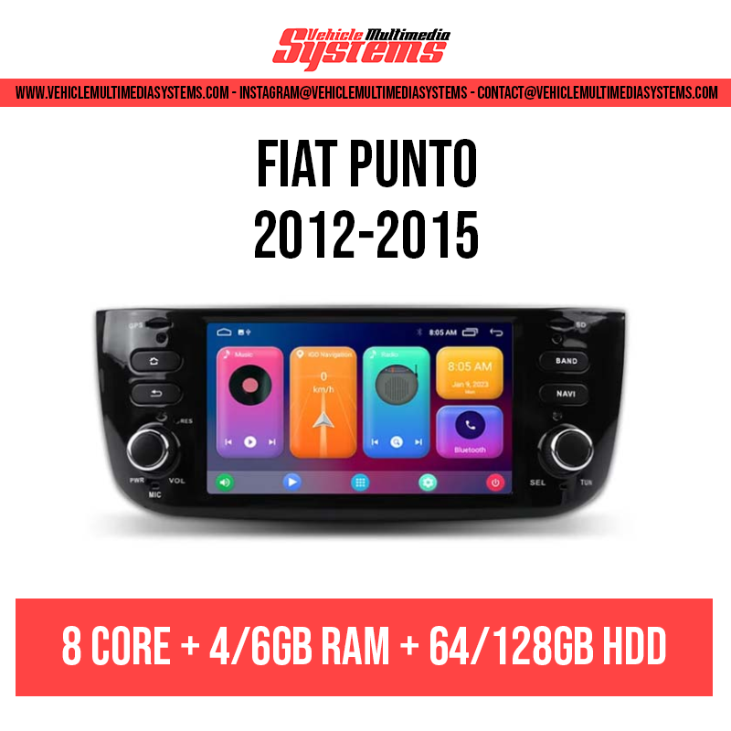 Fiat Punto | 2012-2015 | Pantalla de Android
