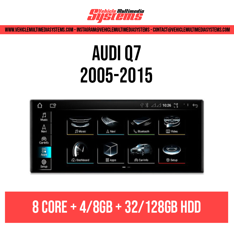 Audi Q7 | 2005-2015 | Android Screen
