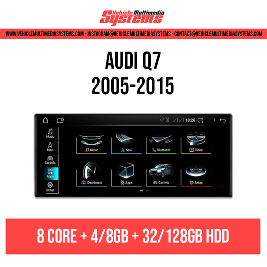 Audi Q7 | 2005-2015 | Android Screen