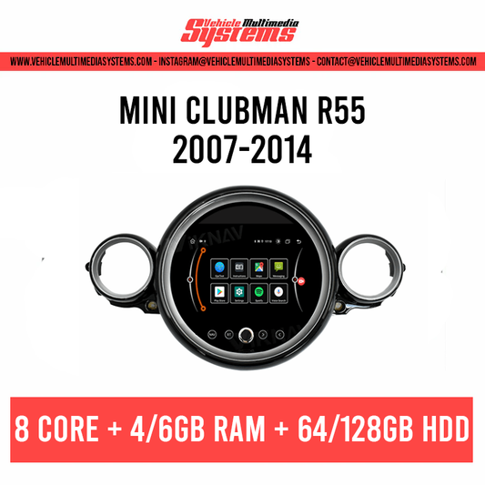 MINI Clubman R55 | 2007-2014 | Pantalla Android