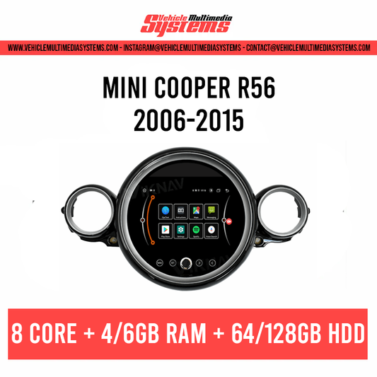 MINI Cooper R56 | 2006-2015 | Pantalla Android