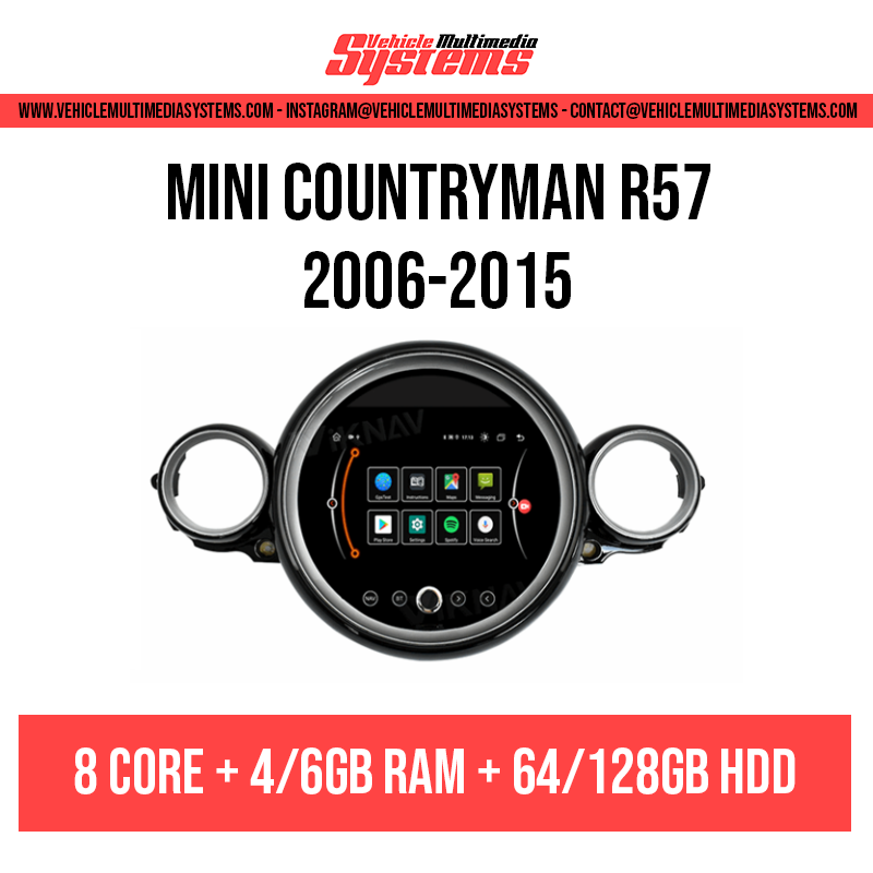 MINI Convertible R57 | 2006-2015 | Pantalla Android