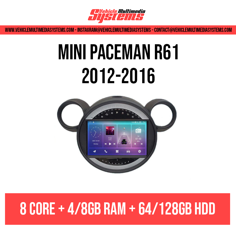 MINI Paceman R61 | 2012-2016 | Pantalla Android