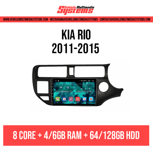 Kia Rio | 2011-2015 | Android Screen