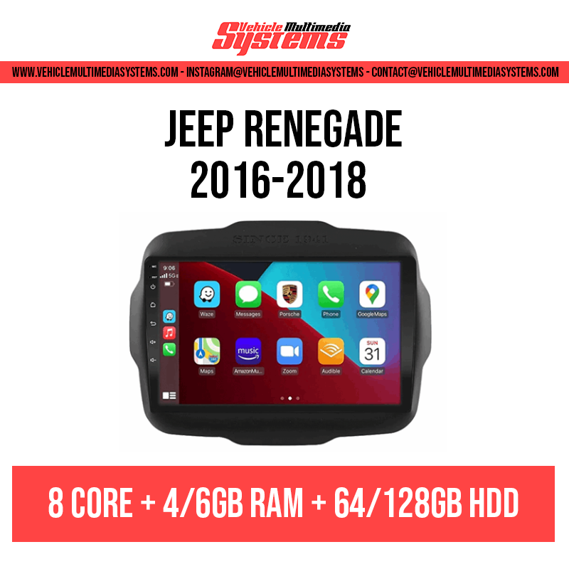 Jeep Renegade | 2016-2018 | Pantalla Android