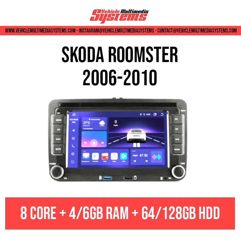 Skoda Roomster | 2006-2010 | Pantalla de Android