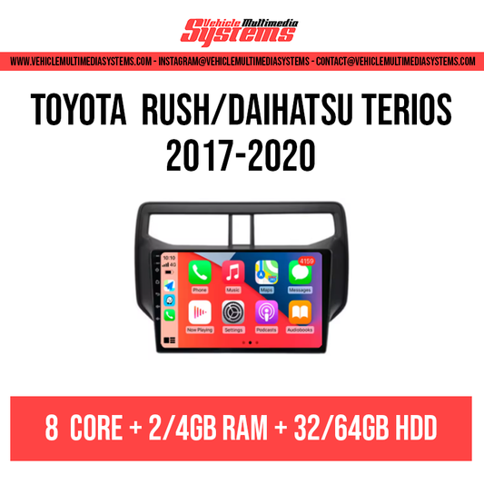 Toyota Rush/Daihatsu Terios | 2017-2020| Android Screen