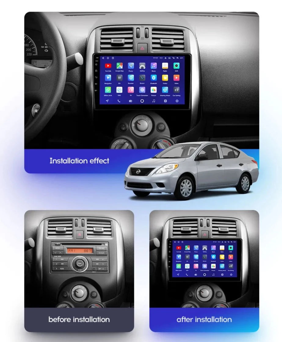 Nissan Sunny | 2012-2014 | Pantalla Android