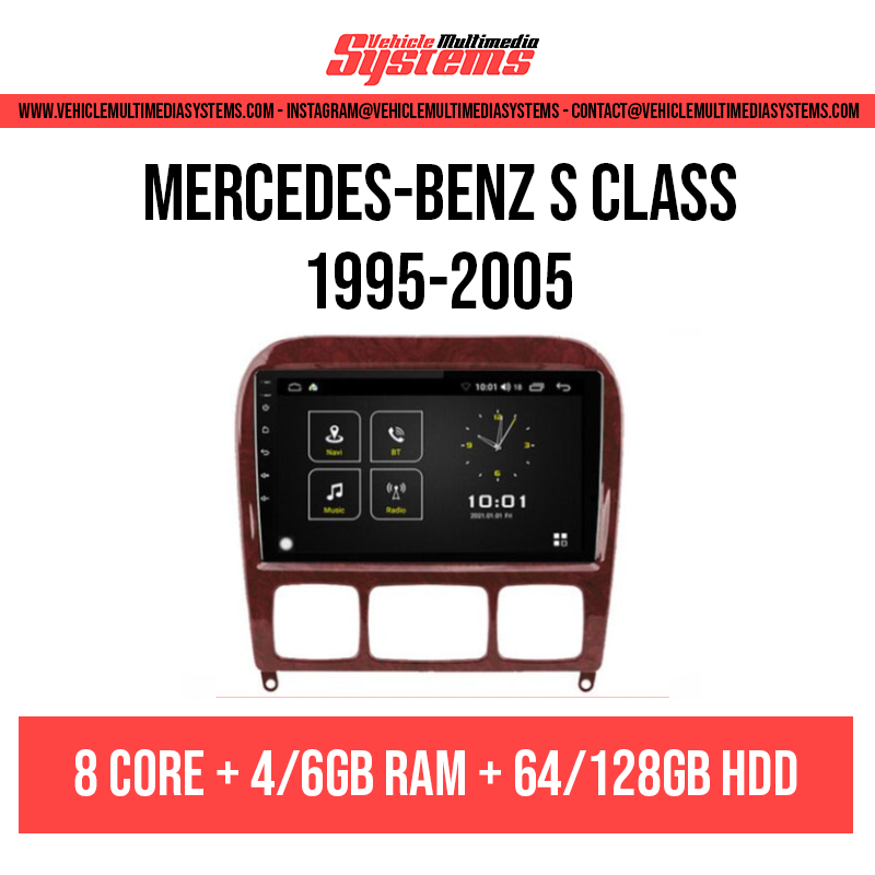 Mercedes-Benz Clase S | 1999-2005 | Pantalla Android
