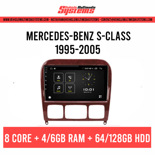 Mercedes-Benz Clase S | 1999-2005 | Pantalla Android