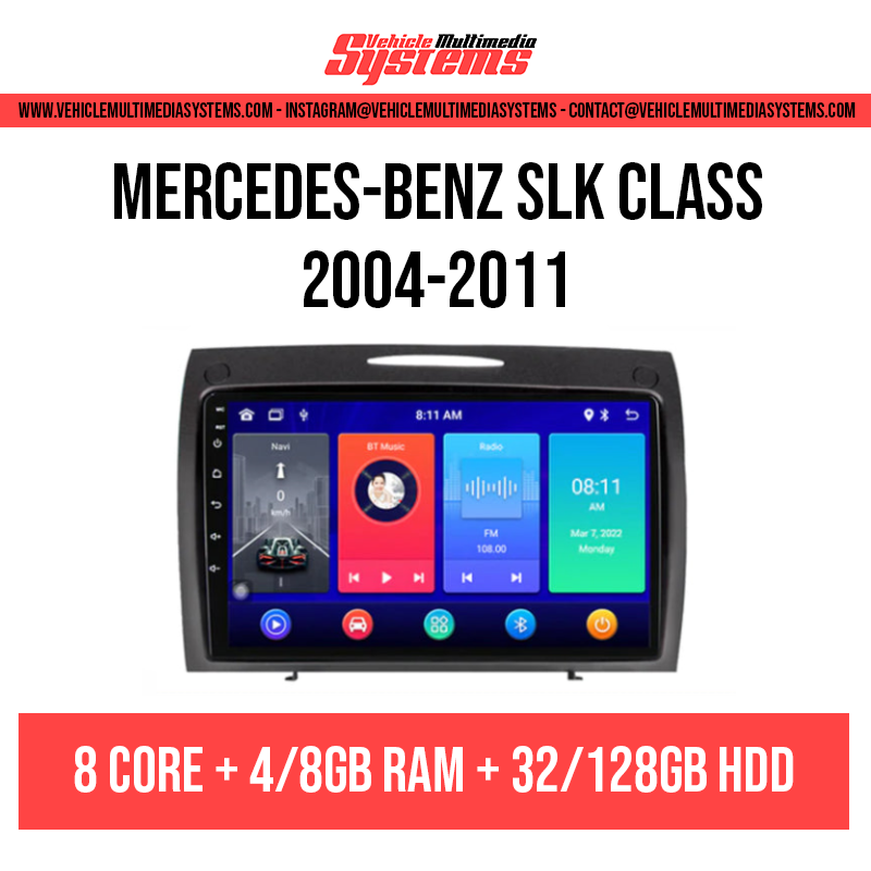 Mercedes-Benz SLK-Class | 2004-2011 | Android Screen