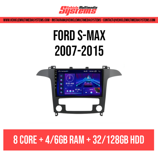 Ford S-Max | 2007-2015 | Android Screen