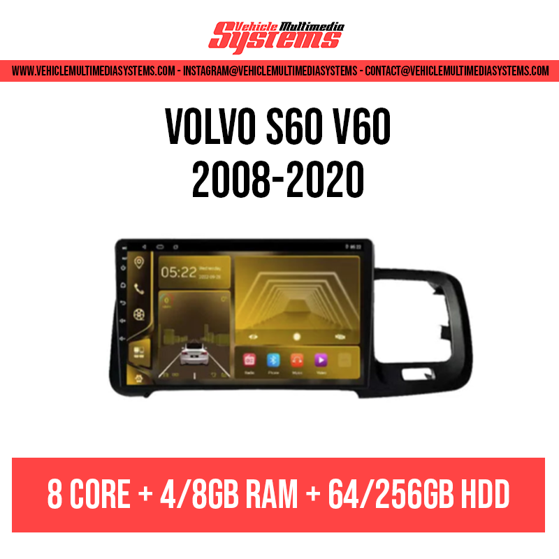 Volvo S60 V60 | 2008-2020 | Pantalla Android