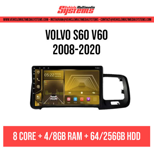Volvo S60 V60 | 2008-2020 | Android Screen
