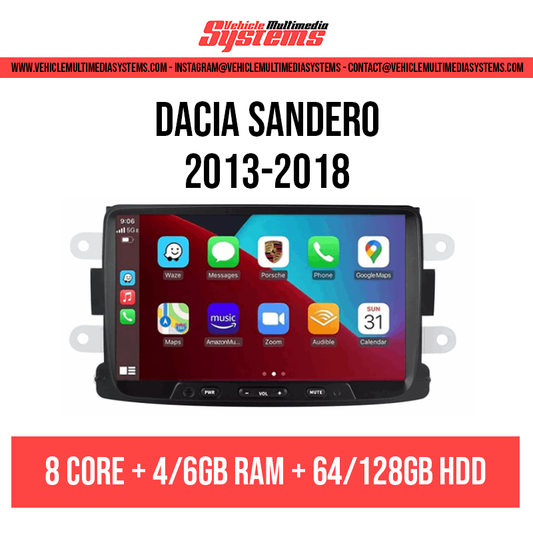 Dacia Sandero | 2013-2018 | Pantalla Android