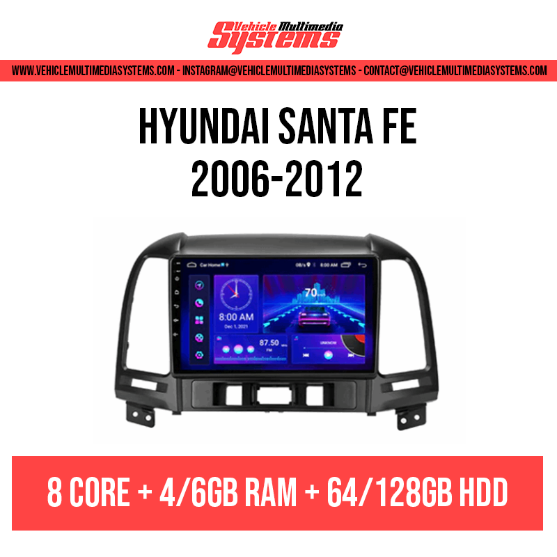 Hyundai Santa Fe | 2006-2012 | Pantalla Android