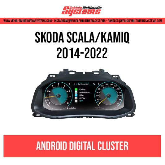 Skoda Scala/Kamiq | 2014-2022 | Digital Cluster