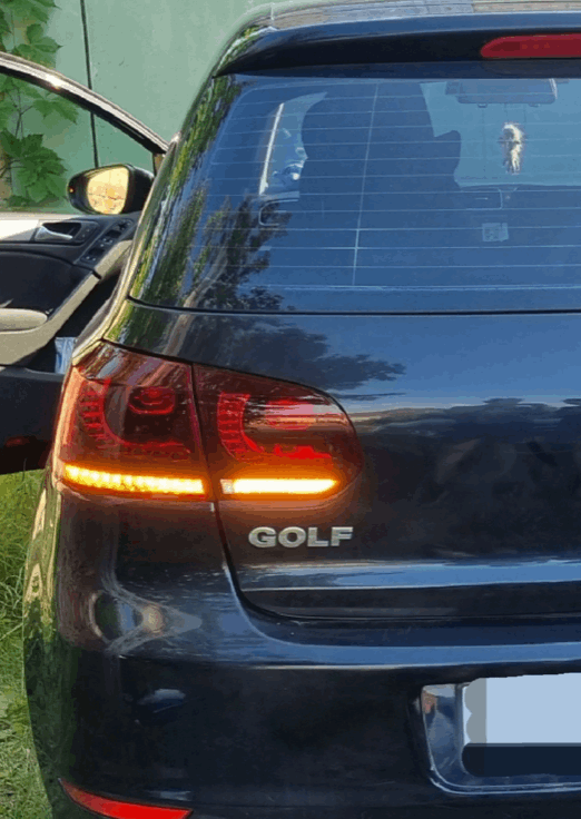 Volkswagen Golf | MK 6 (2008-2013) | OEM R STYLE LED TAILLIGHTS