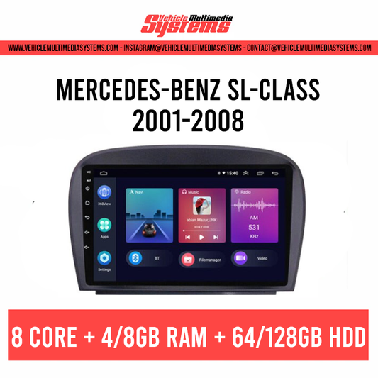 Mercedes-Benz Clase SL | 2001-2008 | Pantalla Android