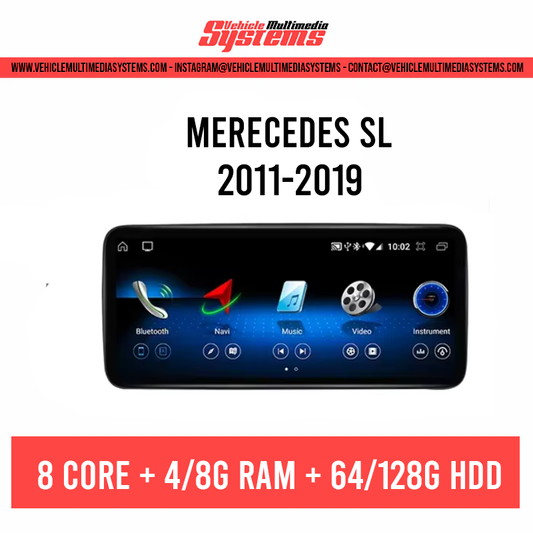 Mercedes-Benz SL-Class | 2011-2019 | Android Screen