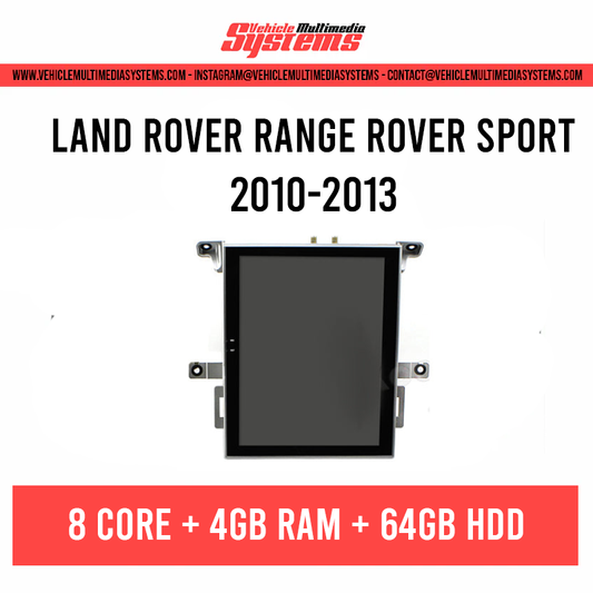 Range Rover Sport | 2010-2013 | Pantalla Android + Panel AC | Estilo Tesla 