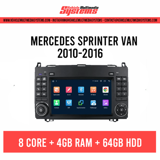 Mercedes Sprinter Van | 2010-2016 | Pantalla Android