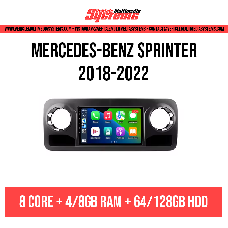 Mercedes Sprinter Van | 2010-2016 | Pantalla Android