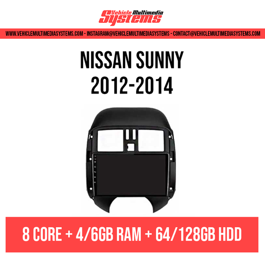 Nissan Sunny | 2012-2014 | Pantalla Android