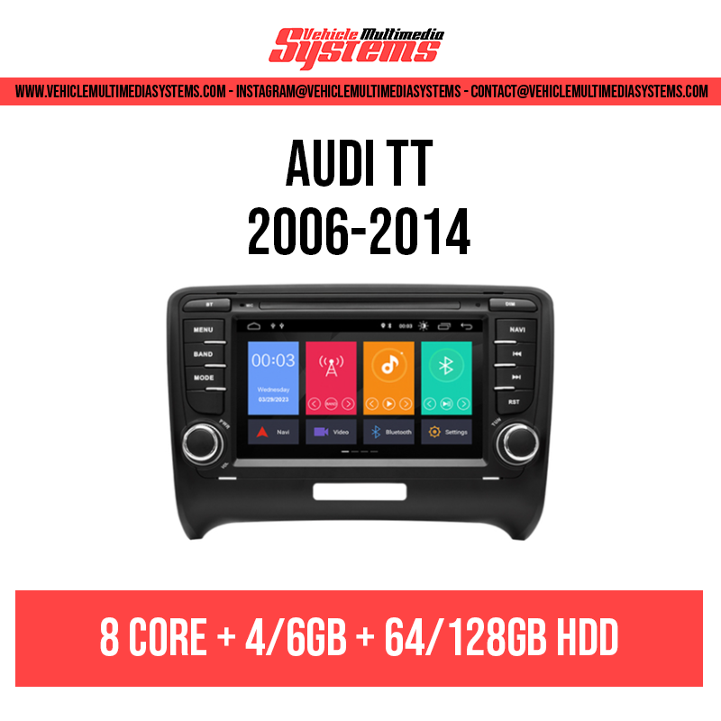 Audi TT | 2006-2014 | Android Screen