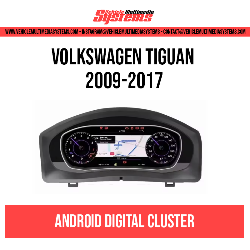 Volkswagen Tiguan | 2009-2017  | Digital Cluster