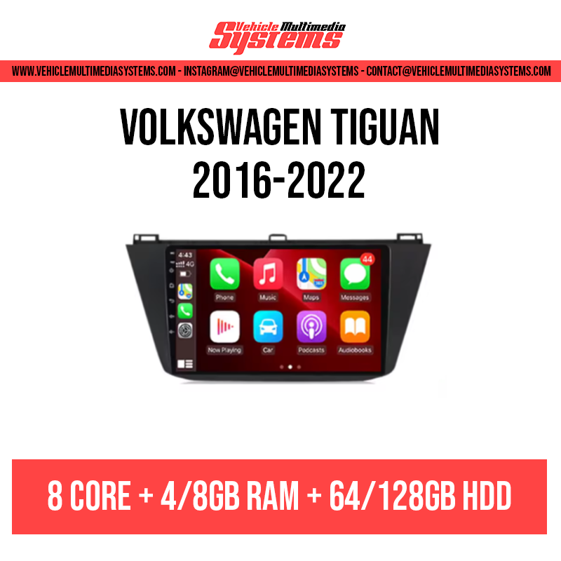 Volkswagen Tiguan | 2016-2022 | Android Screen