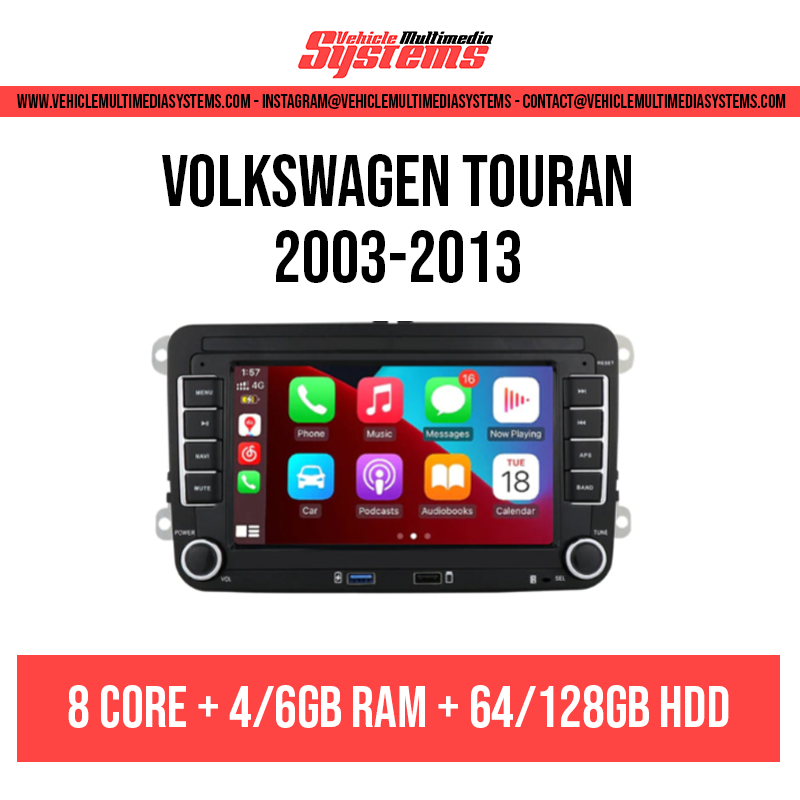 Volkswagen Touran | 2003-2013 | Android Screen
