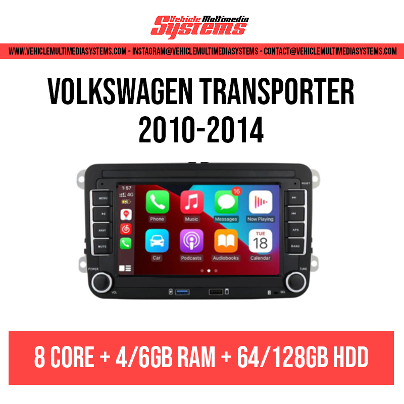 Volkswagen Transporter | 2010-2014 | Android Screen