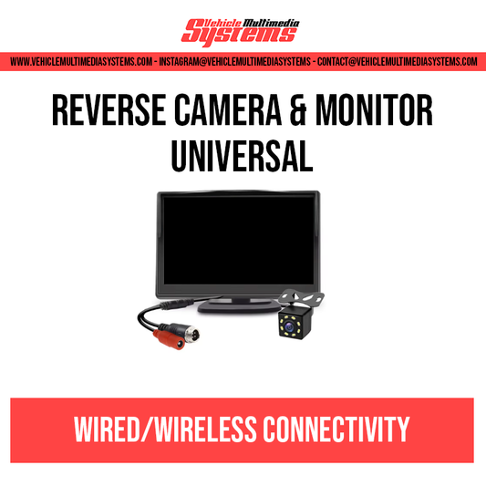 Wireless/Wired AHD Reverse Camera | Universal