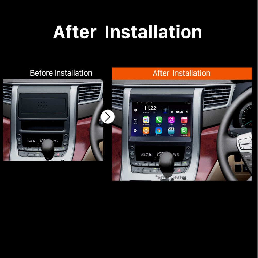 Toyota Alphard/Vellfire | 2008-2014 | Android Screen
