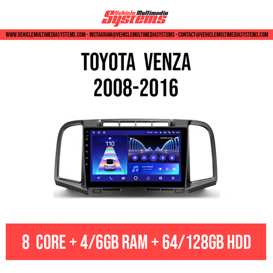 Toyota Venza | 2008-2016 | Android Screen