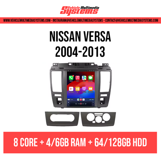 Nissan Versa | 2004-2013 | Android Screen– Vehicle Multimedia Systems