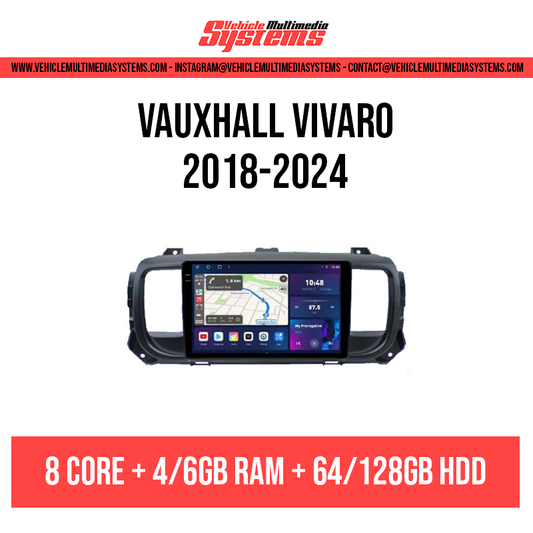 Vauxhall Vivaro | 2015-2018 | Pantalla Android