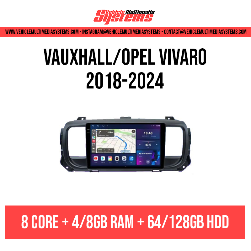 Vauxhall Vivaro | 2015-2018 | Pantalla Android
