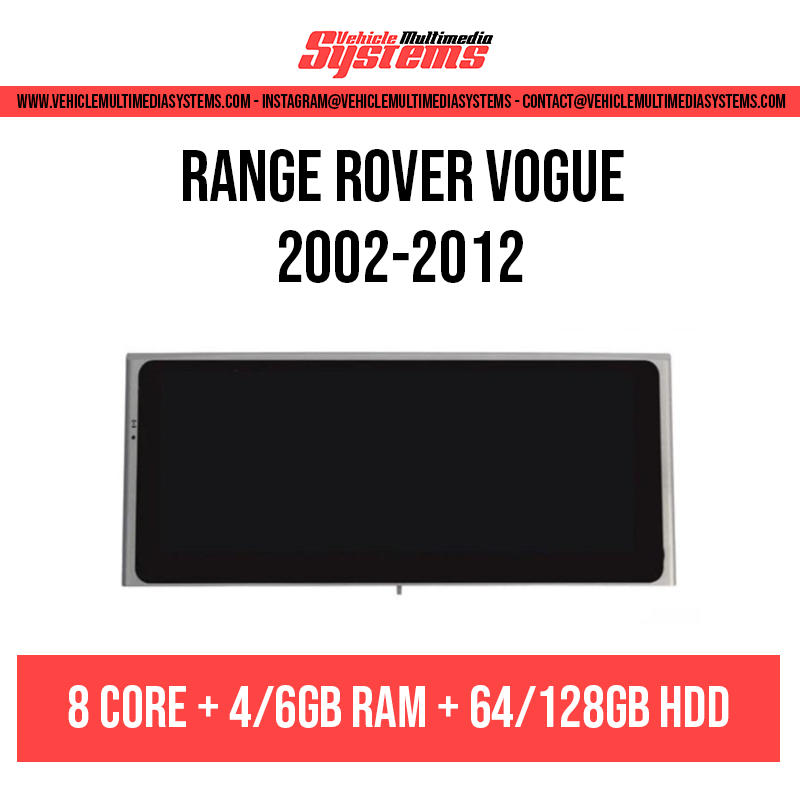 Range Rover Vogue | 2002-2012 | Pantalla Android + Panel de aire acondicionado 
